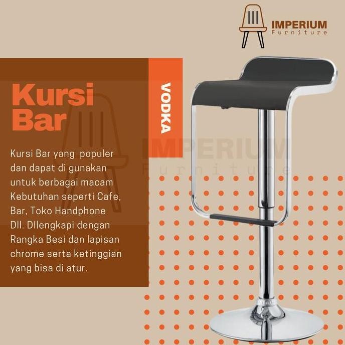 Kursi Bar / Bar Stoll / Kursi Bar Tinggi / Kursi Konter Hp Tinggi