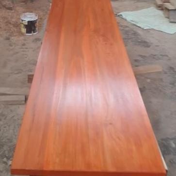 Top Table Meja Kayu Mahoni 140X40X5Cm