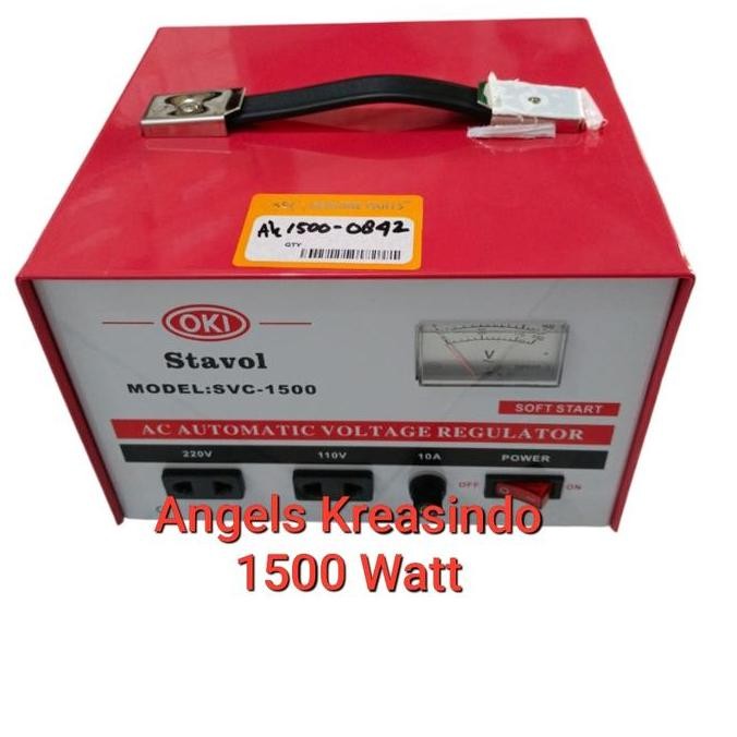 STABILIZER REGULATOR LISTRIK OKI 1500 WATT