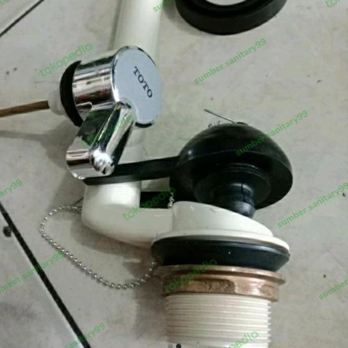 Alat Kloset Toto Engkol Samping Komplit Set/Pelampung Kloset Toto Set