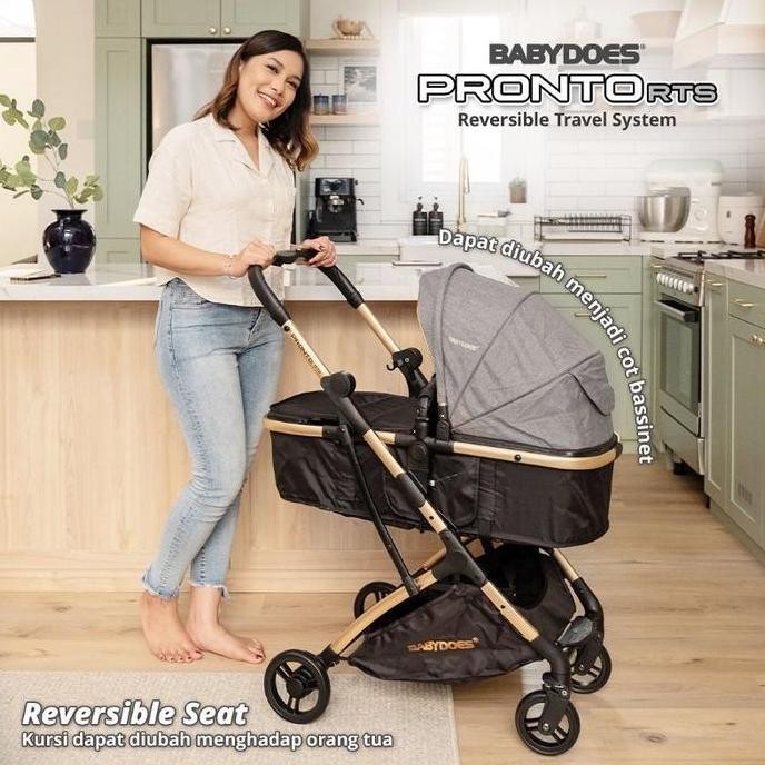Stroller Babydoes Pronto R CH 2222 & Pronto RTS Travel System Cabin