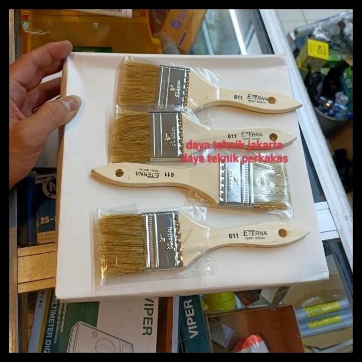 

BEST DEAL ETERNA KUAS 2" / KUAS CAT ETERNA 2" 2 IN DT !!!!!!