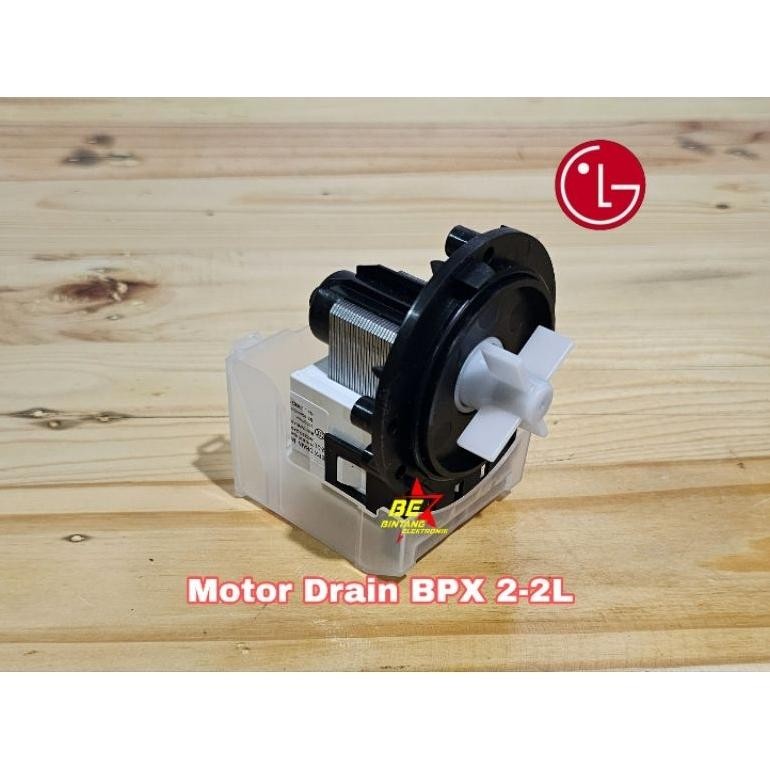 Drain Motor LG BPX2-2L  Motor Pembuangan Mesin Cuci LG Front Loading Ori