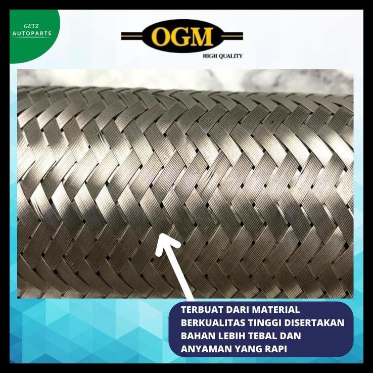 BEST DEAL FLEKSIBEL / FLEXIBLE KNALPOT MOBIL TOYOTA YARIS OGM HIGH QUALITY