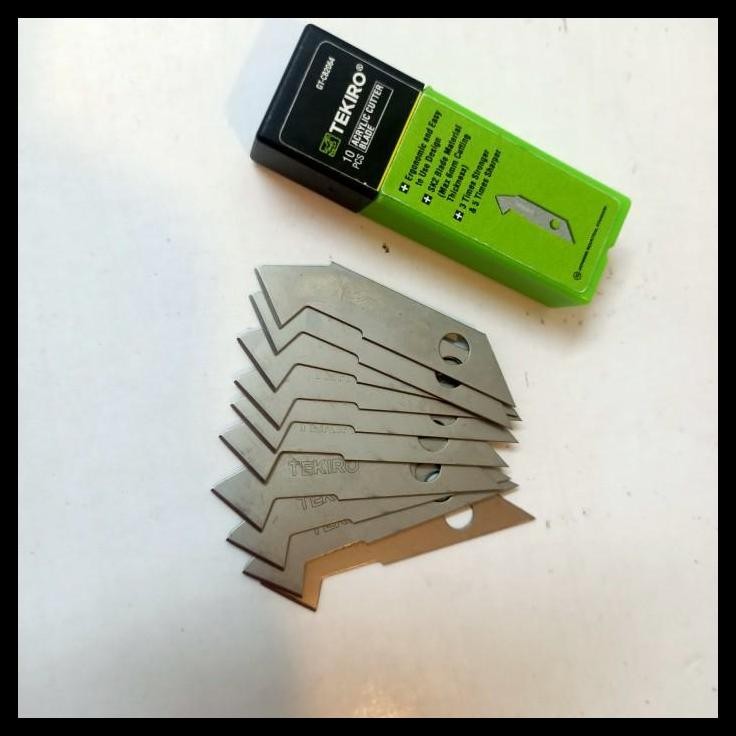 

TERMURAH TEKIRO ISI CUTTER ACRYLIC TEKIRO REFILL CUTTER AKRILIK TEKIRO 10PCS AKRILIK TEKIRO !!!!!