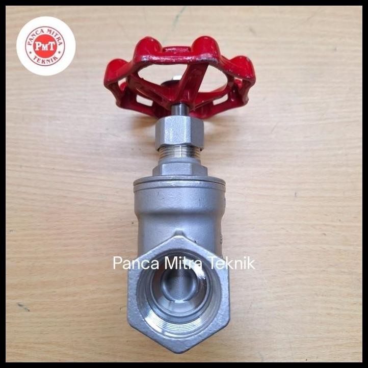 DISKON 1-1/4" INCH GATE VALVE STAINLESS KITZ SS304 