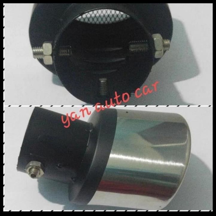 BEST DEAL MUFFLER / MUFLER / BUNTUT KNALPOT RACING CHROME HYUNDAI TUCSON 