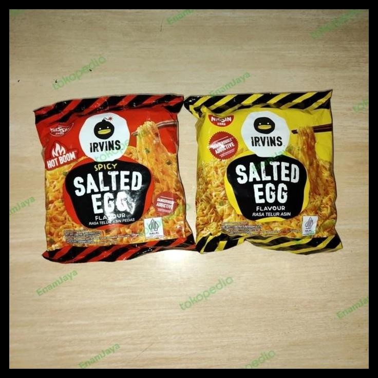 

TERBARU IRVINS X NISSIN SALTED EGG INSTANT NOODLES MIE GORENG 117G !!!