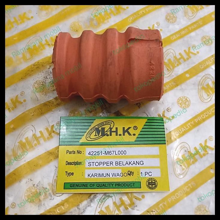 DISKON STOPPER BELAKANG KARET BUMPER MT/AT MOBIL KARIMUN WAGON R AIJ-310F 