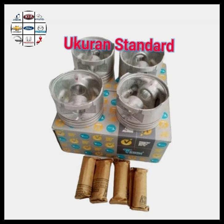 HOT DEAL PISTON SEKER SEHER SET PIN HYUNDAI GETZ TIPE TEBAL UKURAN STD STANDARD 