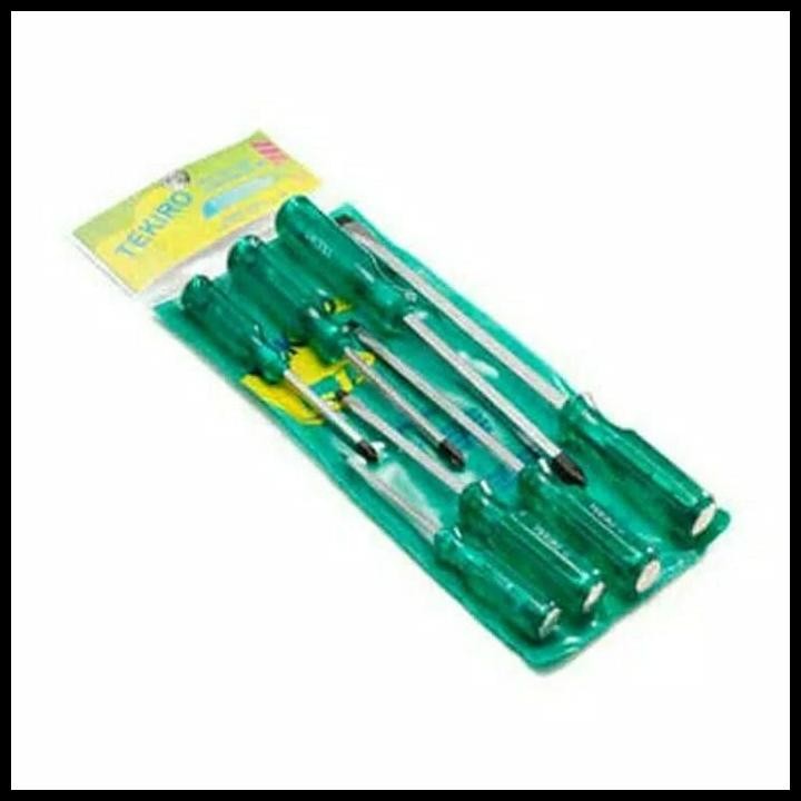 BEST DEAL OBENG SET 7PC TEKIRO GAGANG TEMBUS HIJAU TEKIRO !!!!!