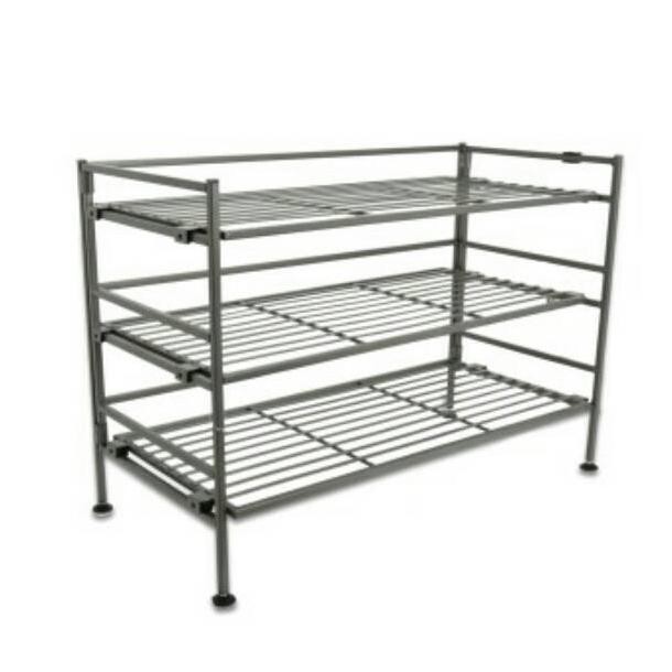 new  Krisbow Masterspace Rak Sepatu 3 Susun Besi