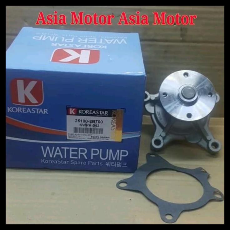 BEST DEAL WATER PUMP HYUNDAI GRAND AVEGA WATERPUMP GRAND AVEGA TAHUN 2012 - 2015 