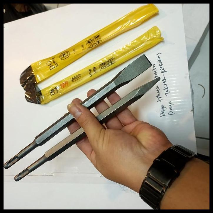 DISKON DGR FLAT CHISEL SDS PLUS / MATA BOBOK SDS PLUS DGR GEPENG 