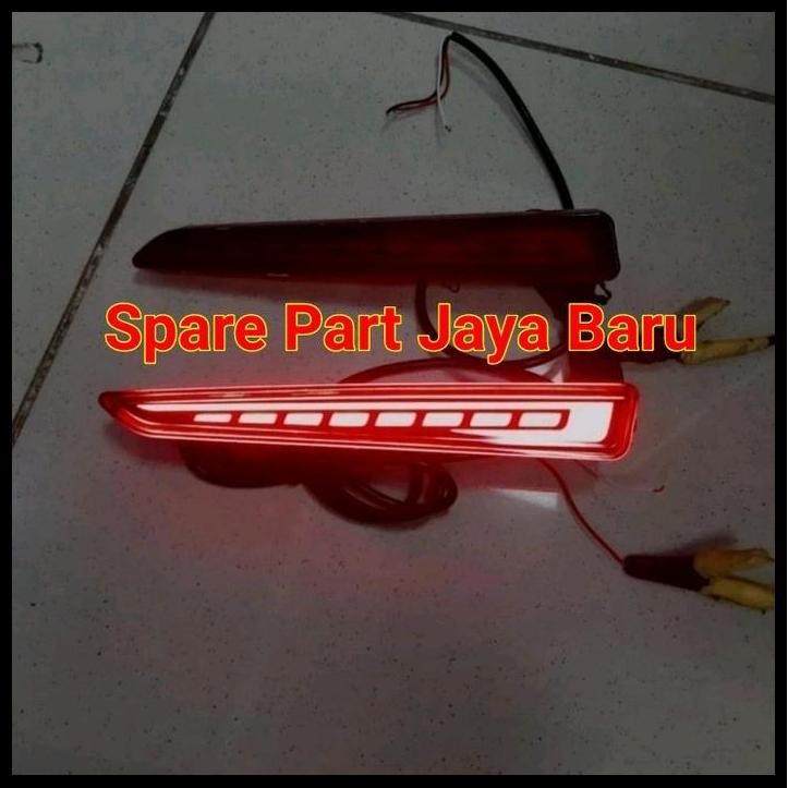 BEST DEAL REFLEKTOR LED LAMPU BUMPER BELAKANG TOYOTA ALPHARD 2012-2019-ALPHARD RUNNING 