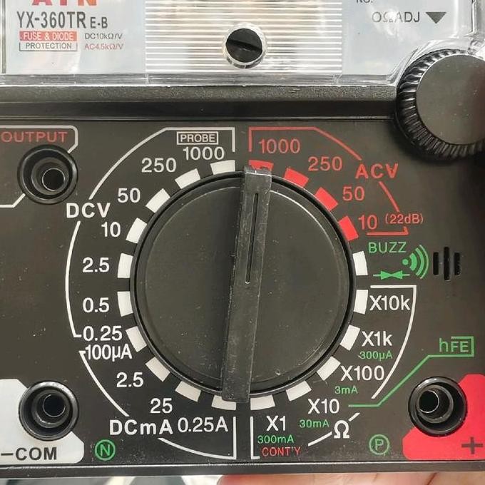 new  Multitester ATN YX360TReb Multimeter Analog YX-360TReb Tester YX 360 TReb