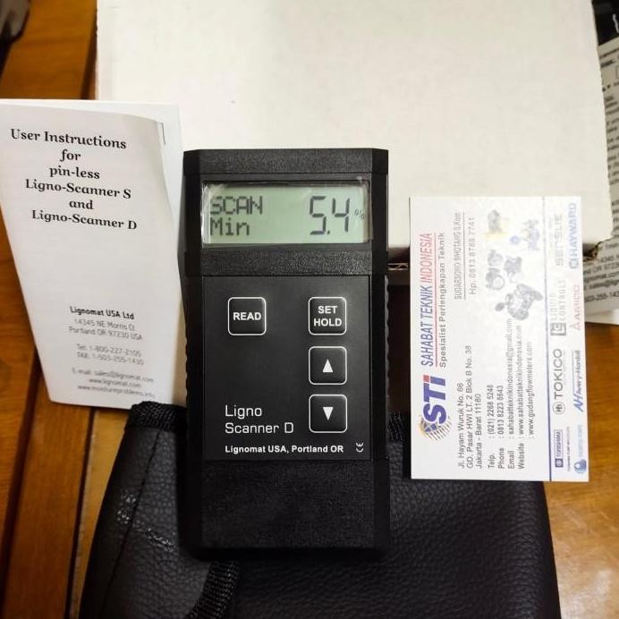 new  MC Tester Lignomat Mini Scanner D Pinless Moisture Meter