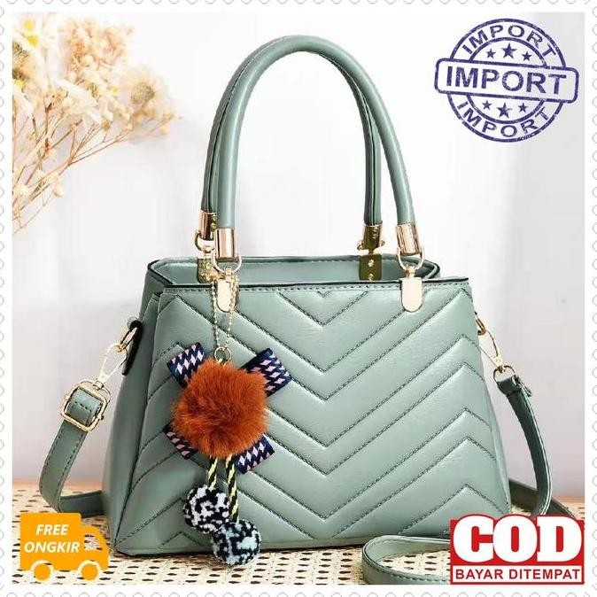 TAS KANTOR IMPORT VB3136 TAS SELEMPANG WANITA SLINGBAG TAS PESTA TAS ARISAN HANDBAG PEREMPUAN TAS KO