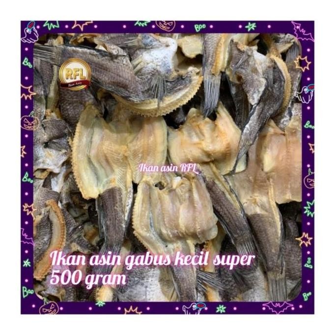 

Terlaris! ikan asin gabus kecil super gram