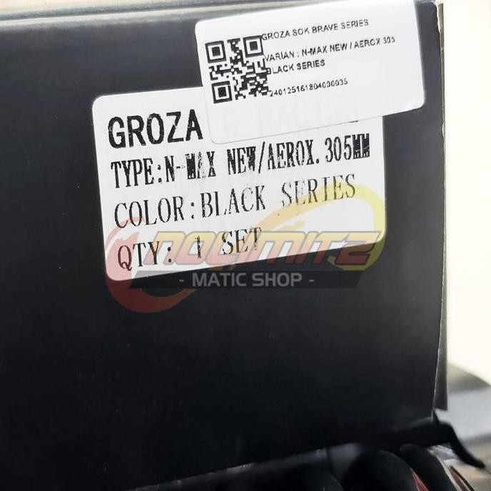 Shockbreaker Groza Brave Series 305mm NEW NMAX Aerox 155 Connected