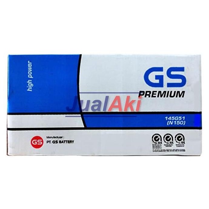 GS Premium N150 Kosong Tanpa Air 12V 150Ah