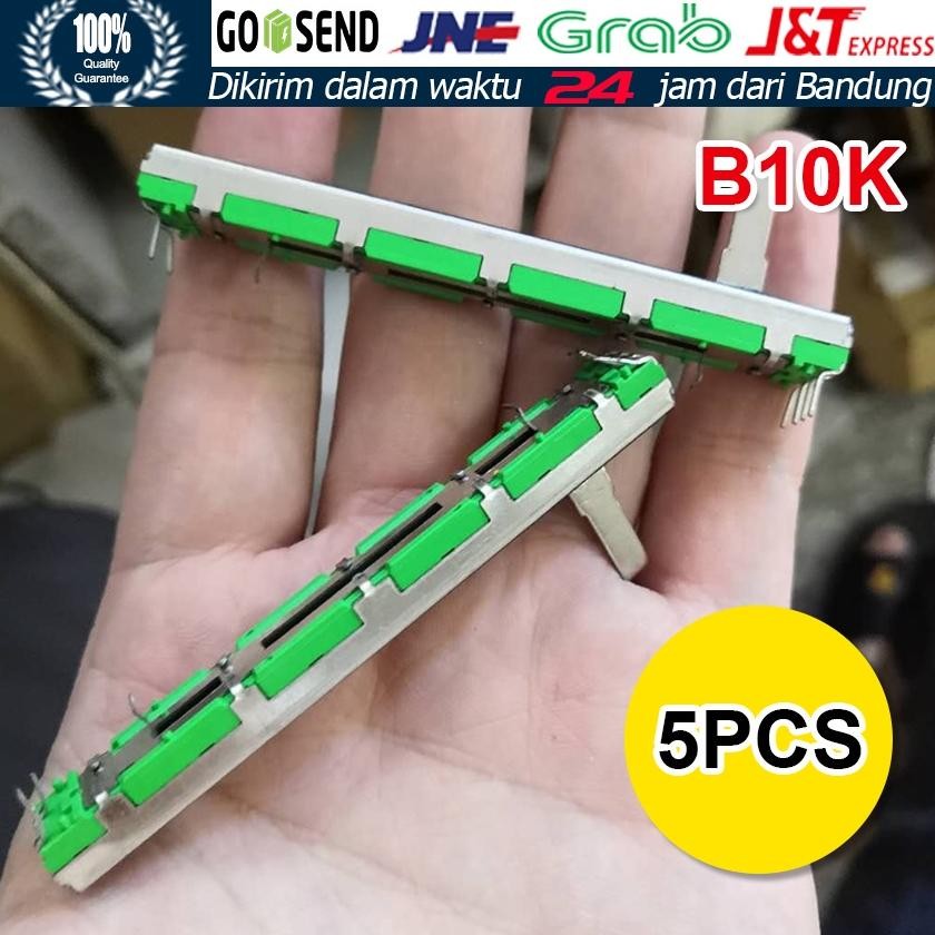 Potensio Geser 7.5 cm fader mixer 10k B103 original Mixer Yamaha Behringer soundcraft Mackie Asley G