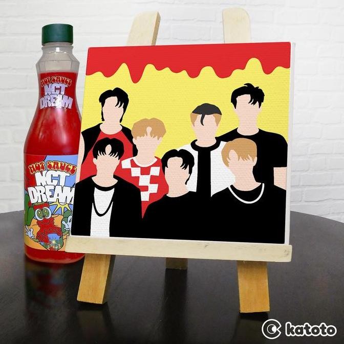 

Paint By Numbers Nct Dream Hot Sauce Paket Melukis Canvas 20X20 Katoto