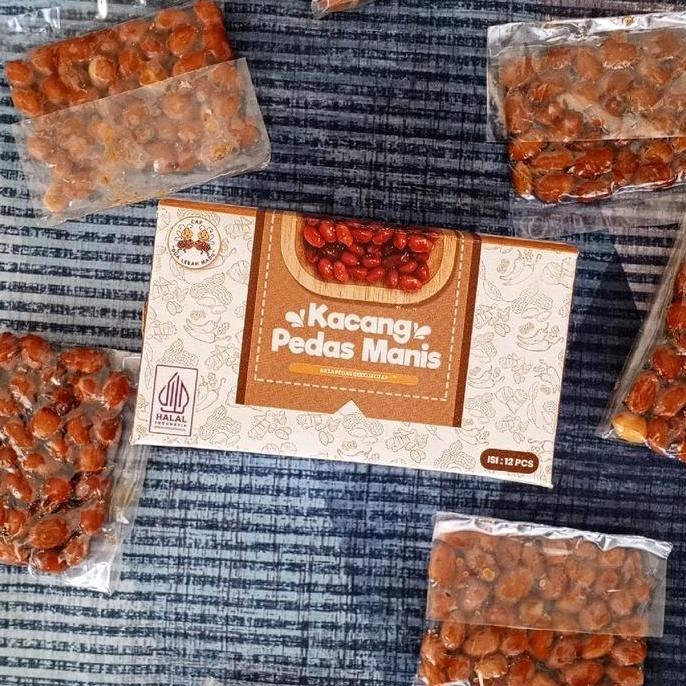 

Sns - 1 Dus (12Pcs) Kemasan Baru - Kacang Pedas Manis Camilan Jadul Enak Food Snacks Goreng Cemilan Makanan Jajanan Mete
