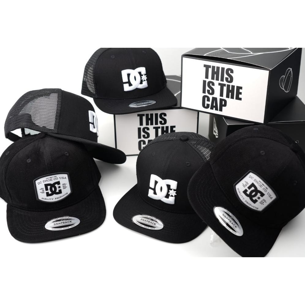 Topi Snapback Original Import  DC Cap Baseball Distro Unisex Pria Wanita Premium DiM