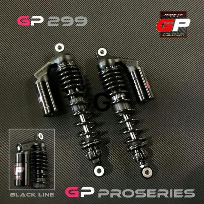 SHOCK BREAKER BELAKANG TABUNG ATAS MEREK REDIT GP 299 UK 360MM SMASH