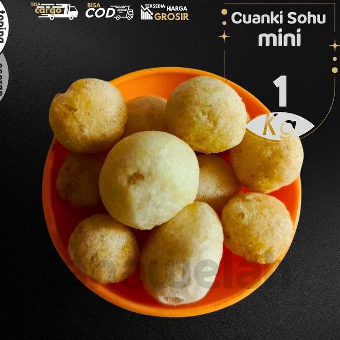 

1KG Cuanki Bulat SOHU MINI untuk toping Boci Baso Aci Seblak