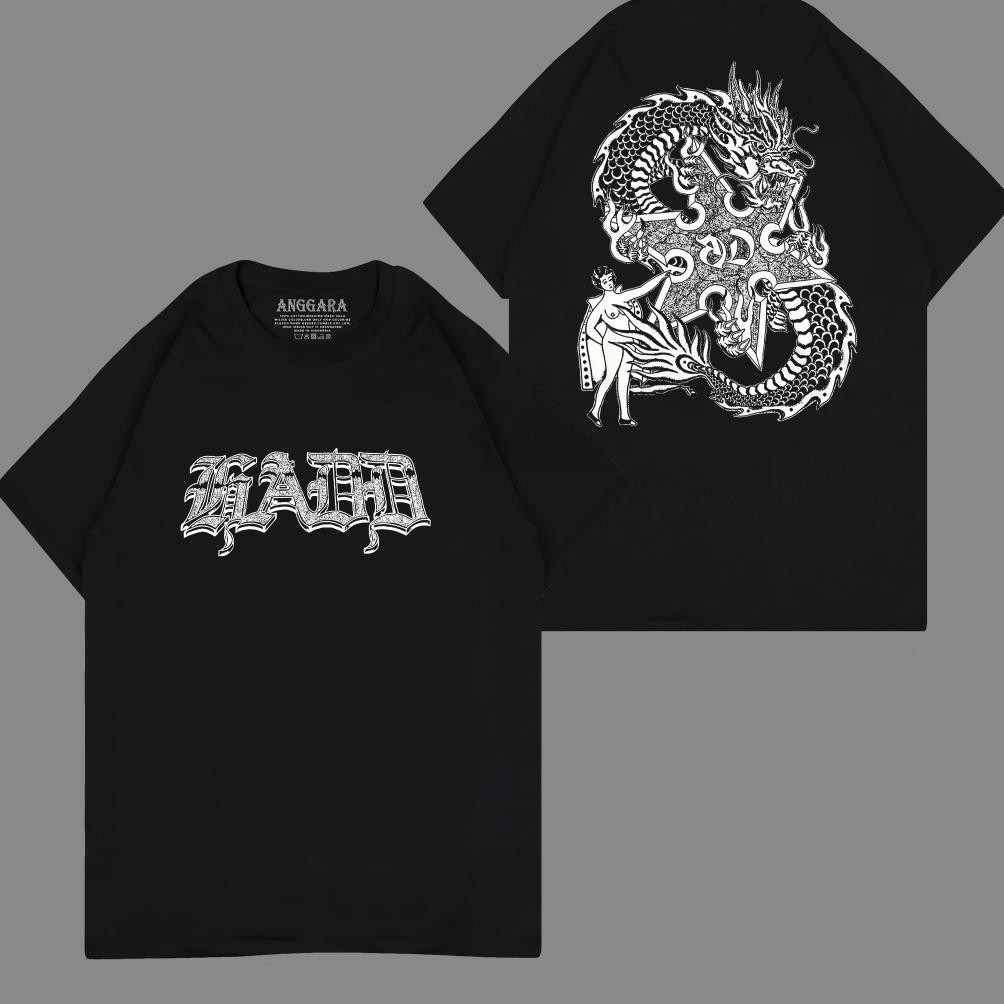 Promo Hadd Suriken Kaos Hadd Hardcore T-Shirt Punk Musik Distro