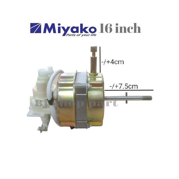 Dinamo Kipas Angin Miyako KAW-1662 untuk Kipas Dinding 16 Inch