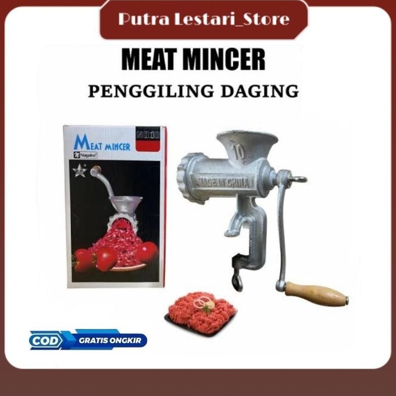 Gilingan Daging Manual K-Star/Nagako No 8, 10, 12 DiM