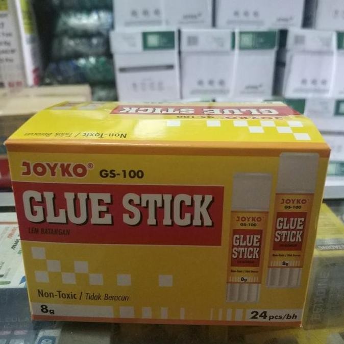

Lem Glue Stick Gs-100 8Gr (24 Pcs) - Lem Stik Sekolah & Kantor