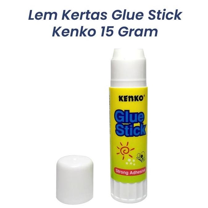 

Lem Stick Kenko 15G - Glue Stick Isi 20Pcs Untuk Kertas Kantor Sekolah