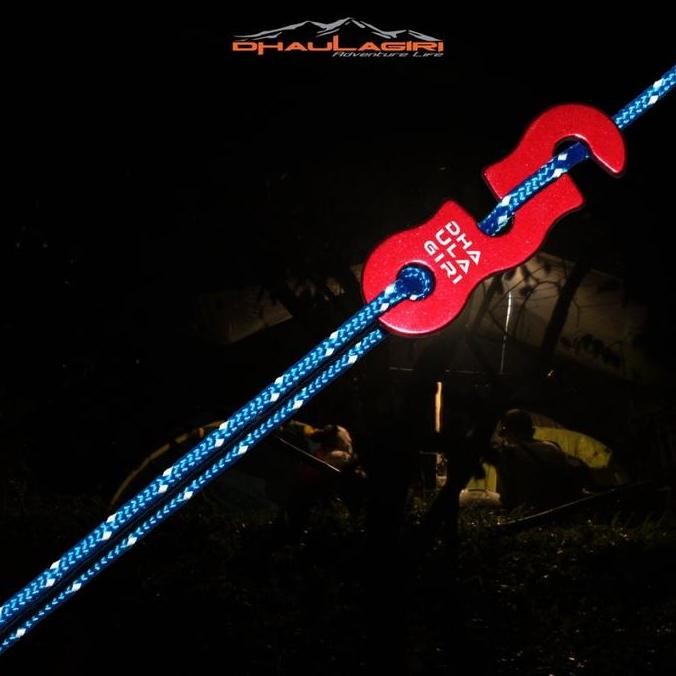 Dhaulagiri Tali Prusik 2Mm Reflektif Dhaulagiri - Tali Reflektif - Tali Prusik - Tali Prusik Menyala