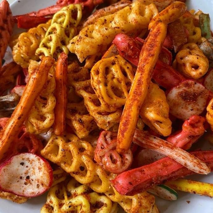 

Seblak Mix Kering Cikruh Mpj Gurih Cemilan Food Pedas Jajanan Snack Makanan 500 Gram