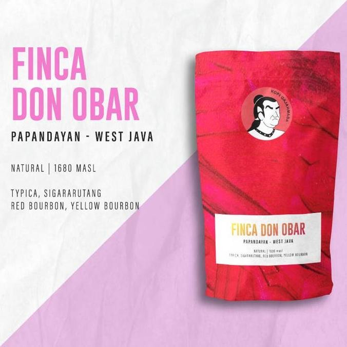 

Kopi Arabika Specialty FINCA DON OBAR Natural 200gr (Biji/Bubuk) LA