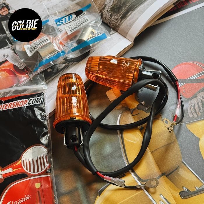 Lampu Sein Stang Vespa Sip Original Original Dan Terpercaya