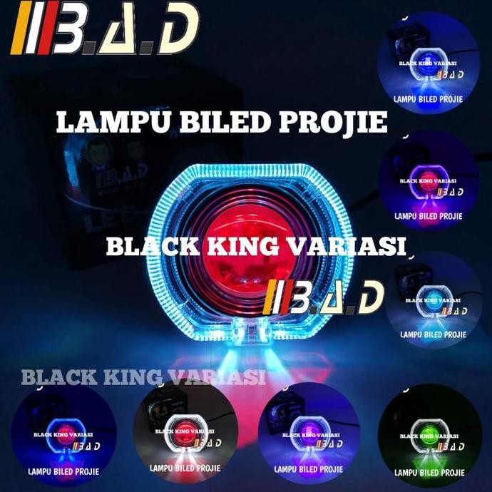 LAMPU TEMBAK BILED ALA ALA 4.5 INCH PROJIE LED CUT OFF UNIVERSAL MOTOR MOBIL