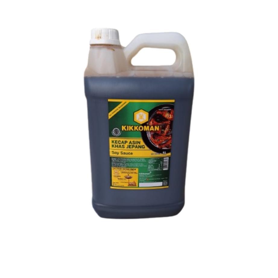 

Kikkoman Halal Kecap Asin Jepang Shoyu 5L
