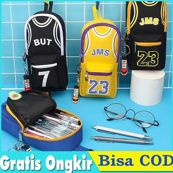 

Kotak Tempat Pensil Jersey NBA Baju Basket Bola Unik Pencil Case Anak Dewasa