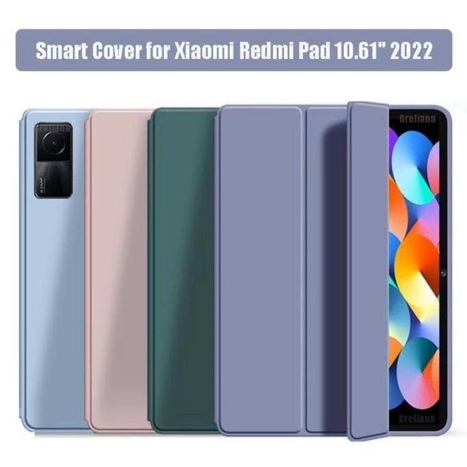 

Xiaomi Redmi Pad Smartcase Flip Cover Slot Pensil Tablet Case Magnetic