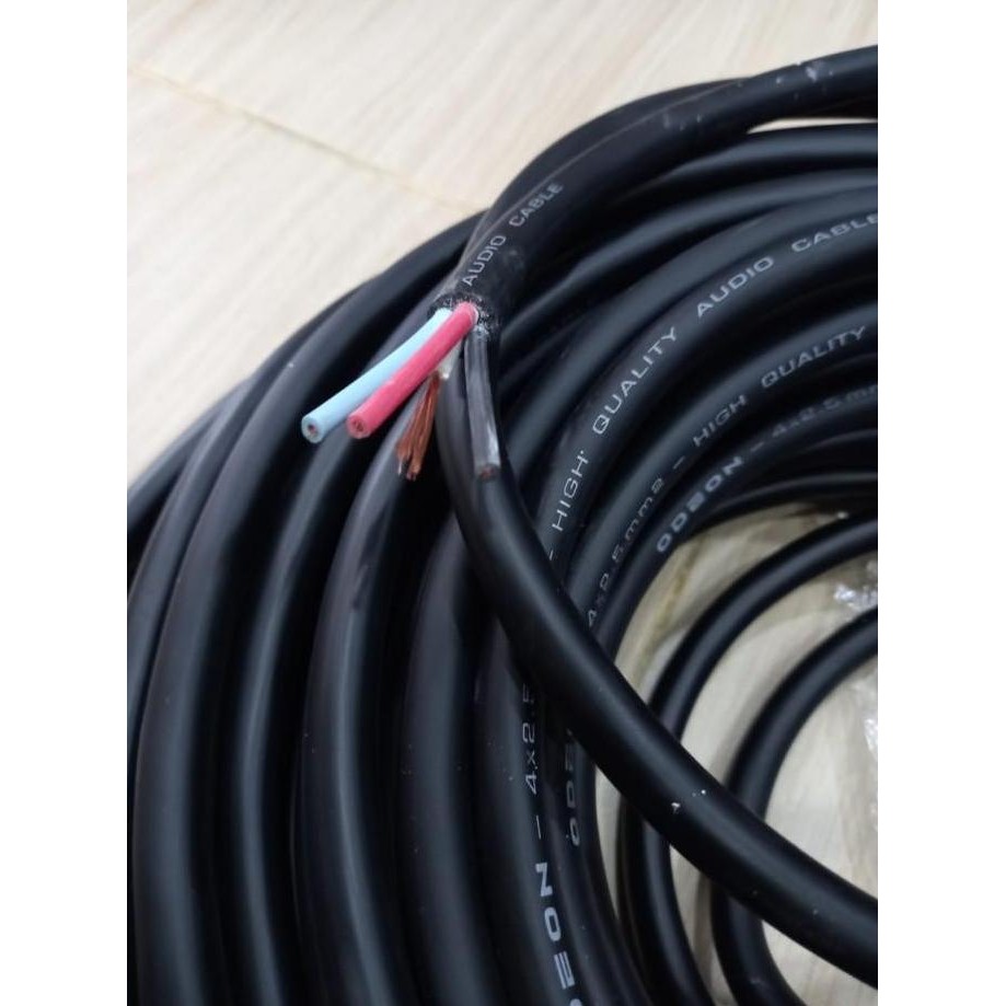 Kabel Speaker Odeon 4X2.5Mm - Eceran Per Meter (Isi 4)