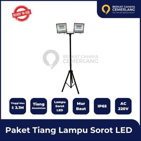 Tiang lampu portable , tiang lampu sorot , tiang lampu