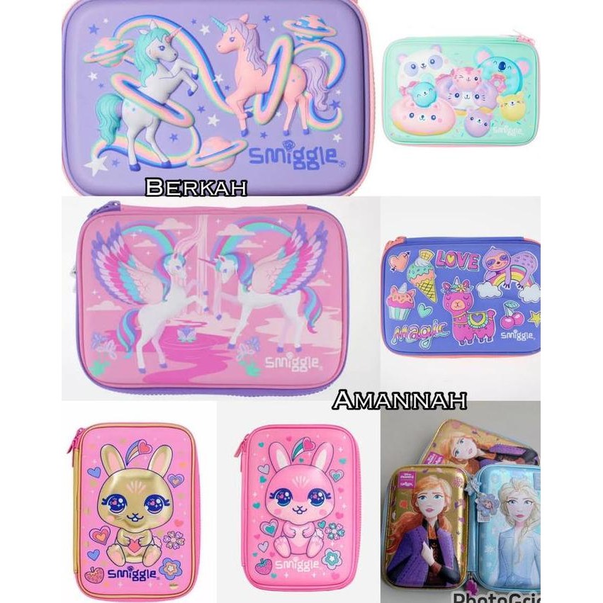 

Smiggle Pencil Case Original - Tempat Pensil Anak Import Lucu Kekinian