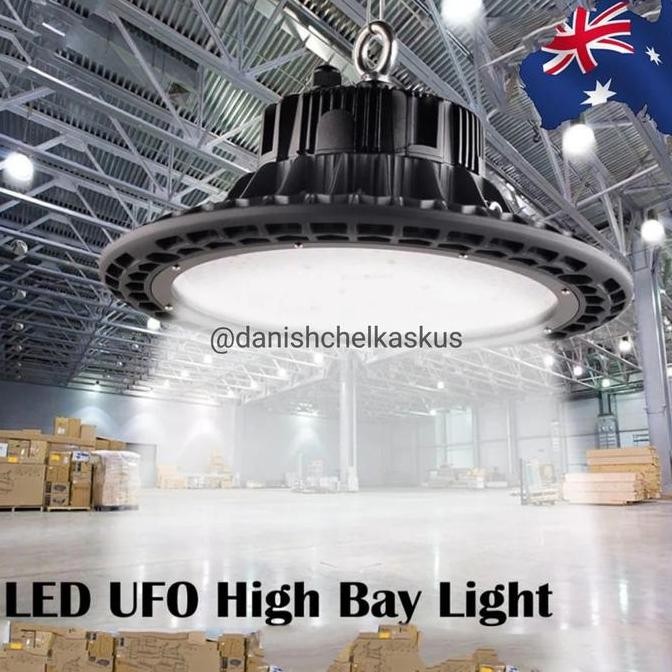 LED UFO HIGH BAY LAMPU PABRIK / INDUSTRI 100 WATT