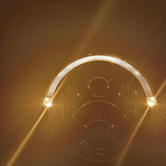 Headlamp Jeep 7" Inch Mobil Rubicon JK JL, Hardtop, Jimny, Land Rover Defender | Headlamp Led Mobil 