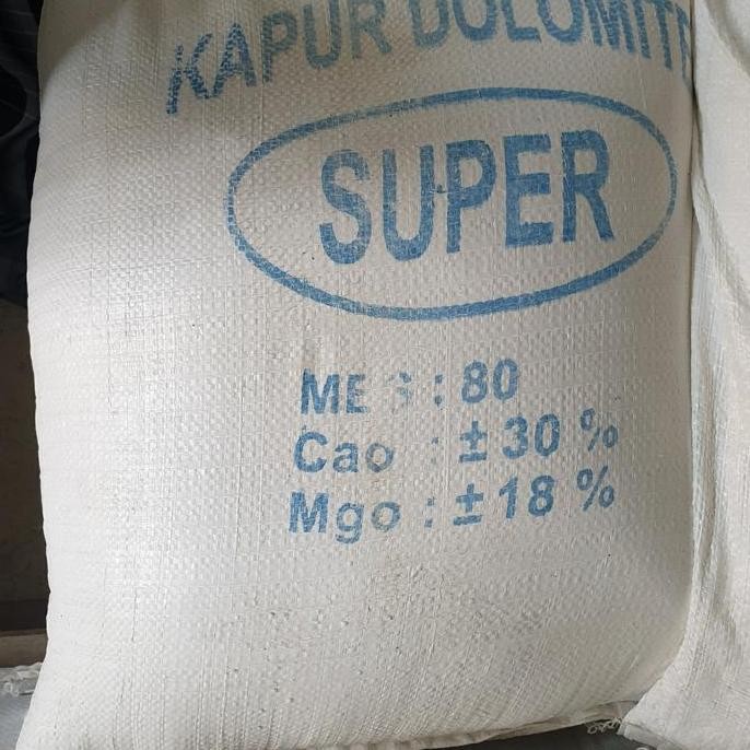Kapur Dolomit Pertanian Isi 25 Kg